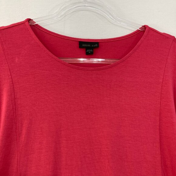 J. Jill size XL Wearever Collection Pink Long Sleeve Stretch Knit Comfy Tunic - Picture 3 of 9